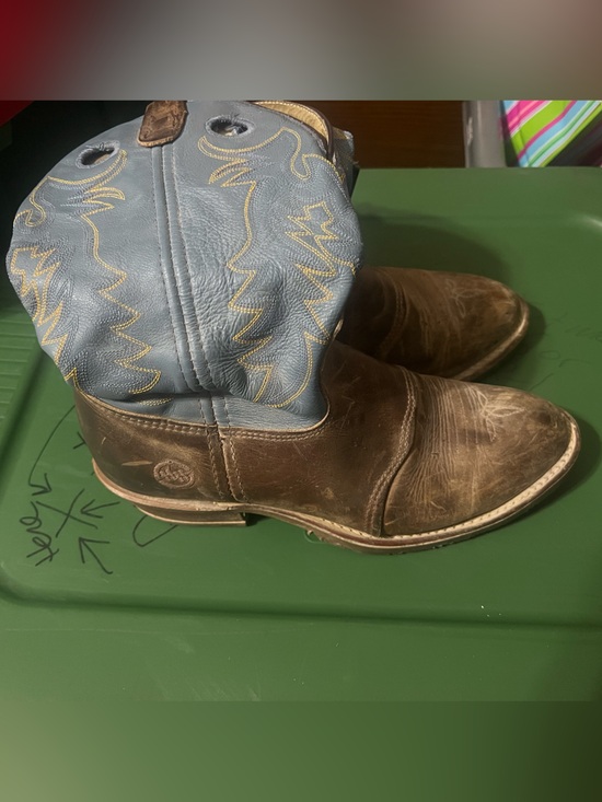 Double H Shoes - Double H Tan/Brown Leather Boot Interior Label